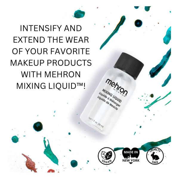 Mehron Líquido De Mezcla Profesional Para Maquillaje De 30ml - Image 2