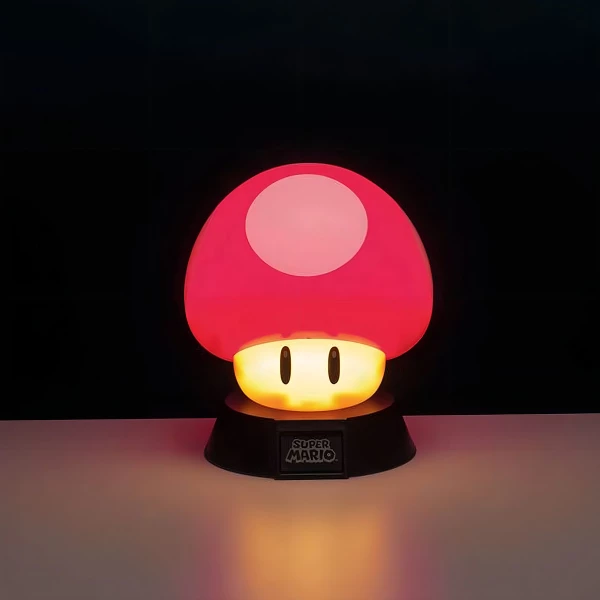Lámpara Coleccionable Hongo Rojo 3d (super Mario Bros.) - Image 5