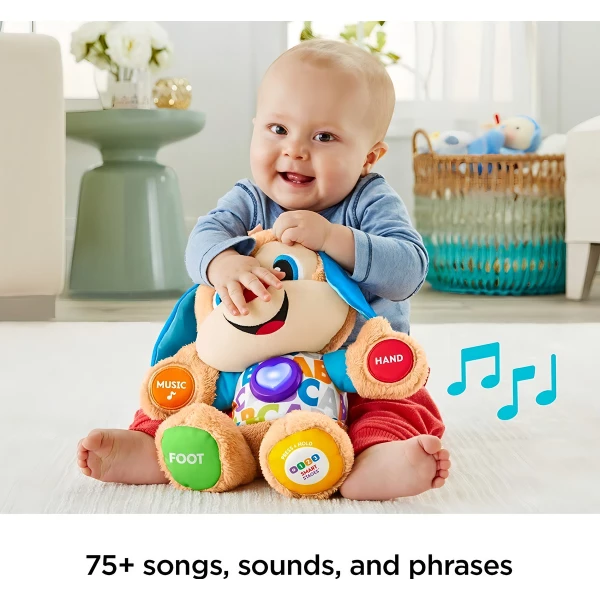 Peluche Educativo Fisher-price Cachorro Ríe Y Aprende Ingles - Image 3