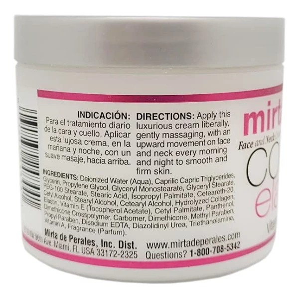 Mirta De Perales - Crema De Colágeno Y Elastina 170gr Momento De Aplicación Día/noche Tipo De Piel Todo Tipo De Piel - Image 3
