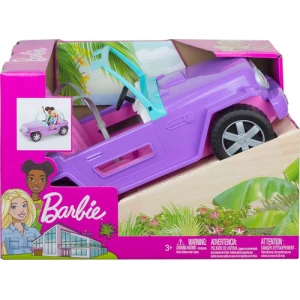 Barbie - Carrito Todo Terreno, Morado Con Asientos Color Violeta - Image 5