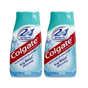 Colgate Pasta De Dientes Y Enjuague Bucal 2 En 1 Whitening