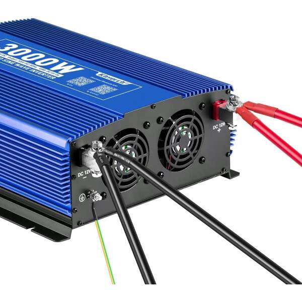 Kinverch Inversor De Corriente 3000w Dc 12v A 110v Ca Y Usb - Image 5