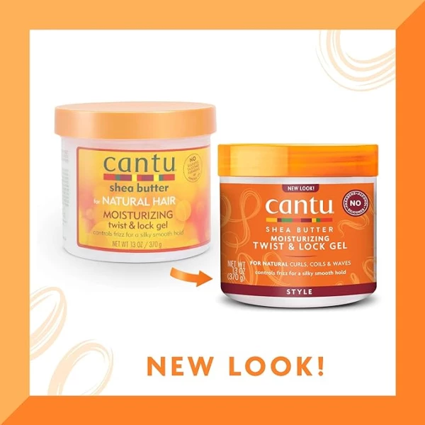 Cantu Rizos Curls Hidratante Twist & Lock Gel Shea Butter - Image 2