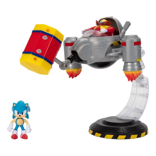 Set Batalla Sonic The Hedgehog Vs Vehiculo Egg Mobile Eggman - Image 2
