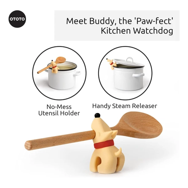 Ototo Buddy - Práctico Soporte Para Cuchara De Cocina - Image 3