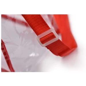 Bolso Tote Transparente Aprobado Por El Estadio Nfl - Tirant Color Rojo Diseño De La Tela Liso - Image 2