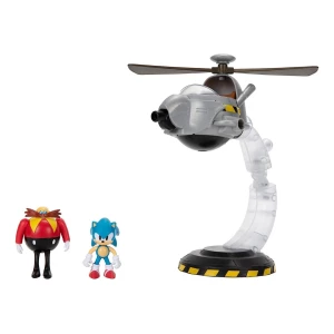 Set Batalla Sonic The Hedgehog Vs Vehiculo Egg Mobile Eggman - Image 4