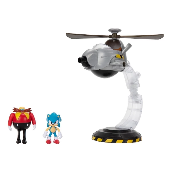 Set Batalla Sonic The Hedgehog Vs Vehiculo Egg Mobile Eggman - Image 4