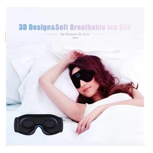 Auriculares Para Dormir Máscara Ojo 3d Inalámbrica Bluetooth Color Negro N/a - Image 3