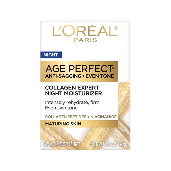 Crema Facial Antienvejecimiento L'oreal, De Noche 70g Tipo De Piel Maduras - Image 2