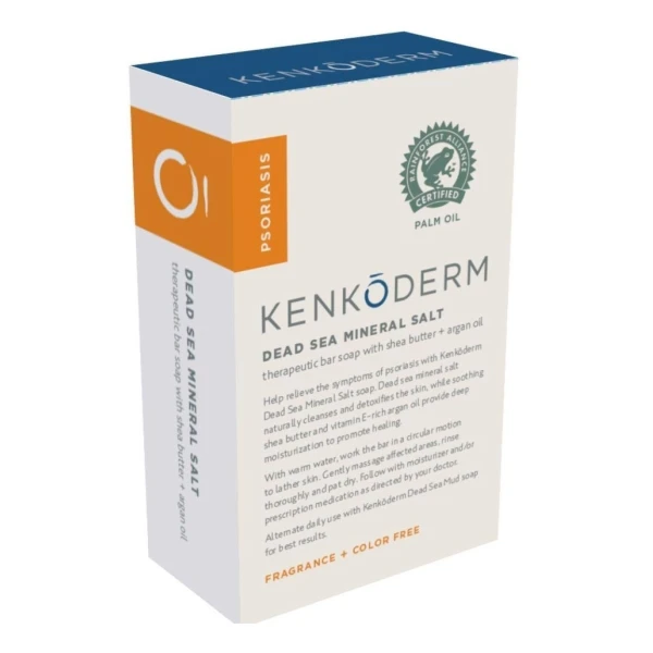 Psoriasis Jabón Con Sal Mineral 120gr Kenkoderm - Image 3