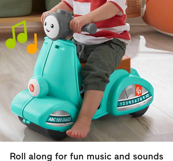 Fisher-price - Scooter De Montar Para Niños Pequeños Color Verde Claro - Image 3