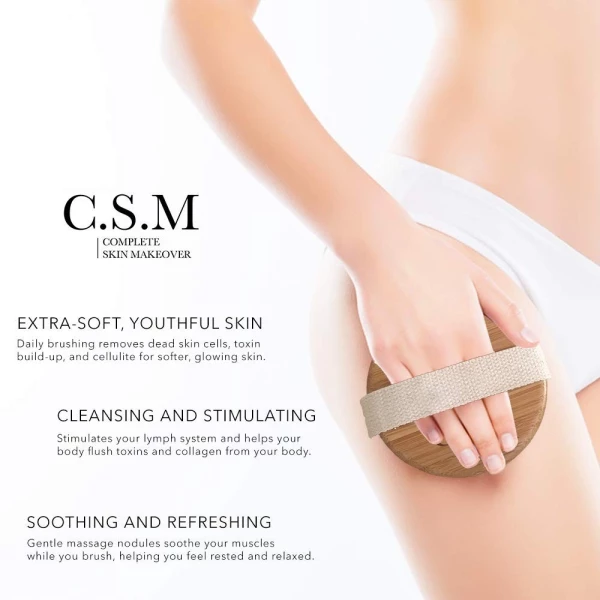 C.s.m - Cepillo Exfoliante Corporal Seco O Humedo - Image 2