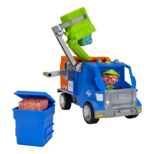 Camión De Reciclaje Blippi, Canta Frases Populares Color Azul Marino