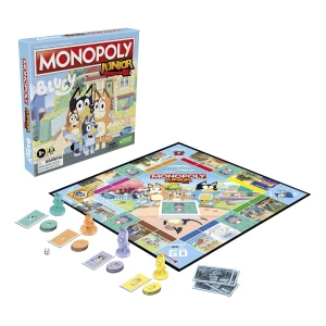 Monopoly Junior: Bluey Edition - Juego De Mesa Para Niños - Image 2