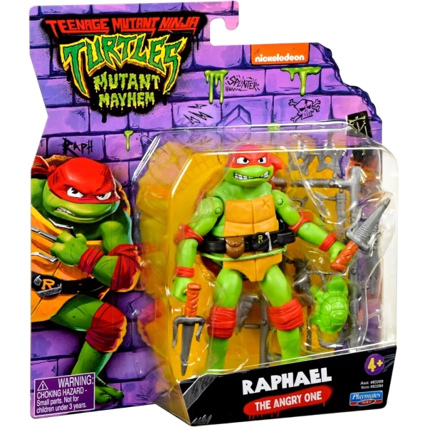Tortugas Ninja: Mutante, Raphael Figura De Acción 11.6 Ctms - Image 5