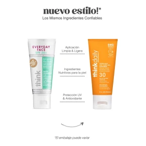 Thinksport Everyday Face Spf 30 Protector Solar Mineral 59ml - Image 2