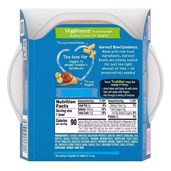 Gerber Pasta Fusilli Con Verduras Para Niños 4pack 128gr C/u - Image 4