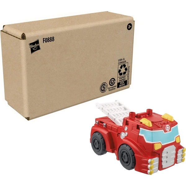 Figura Heatwave, Transformers Playskool Rescue Bots - Image 3