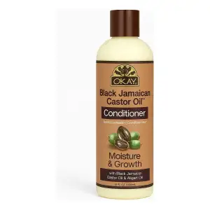 Okay Acondicionador De Aceite De Ricino Negro Y Argán 355ml