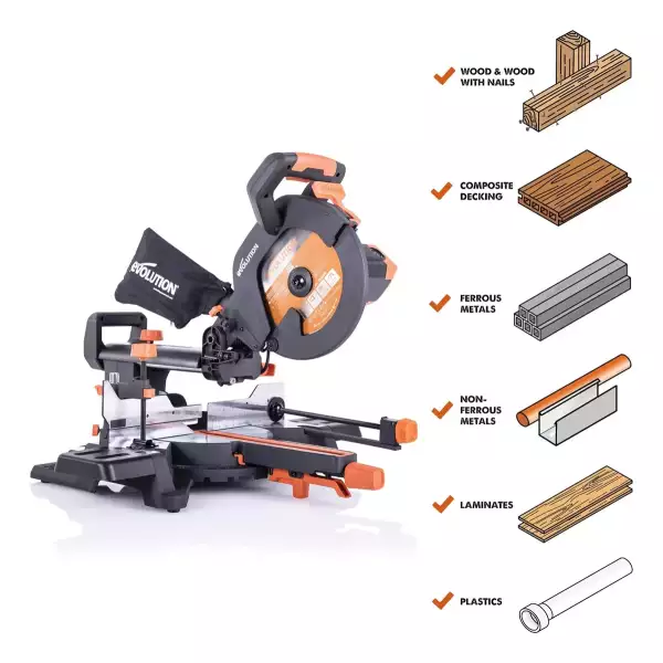 Evolution Sierra Ingletadora Power Tools R255sms+ Plus - Image 2