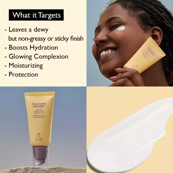Haruharu Wonder Protector Solar Spf50+ Airyfit Moisture 50ml - Image 6