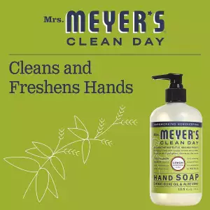 Mrs. Meyer's Clean Day Jabon De Manos Limón Verbena 1 Und - Image 3