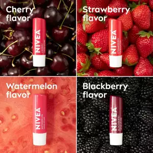 Nivea Lip Care Fruit Bálsamo Labial Paquete Variado 4.8g - Image 4