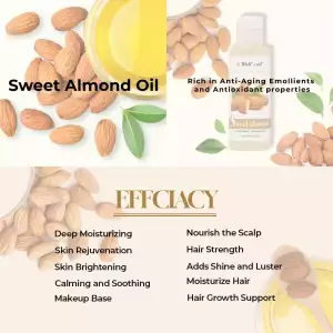 Well's Oil Aceite De Almendras Dulces Cabello Y Piel 118 Ml - Image 2