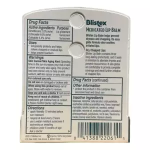 Blistex Balsamo Labial Medicado Con Spf 15 8 Unidades - Image 2