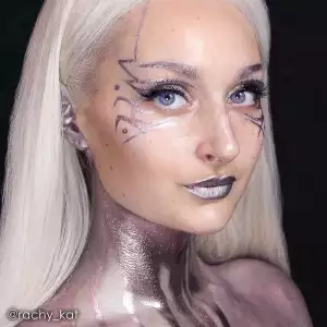 Mehron Polvo Metálico Maquillaje Con Líquido Mezclador Kit 2 - Image 6