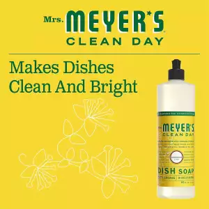 Mrs. Meyer's Clean Day Jabon Líquid Platos Limón 473ml Pack3 - Image 3