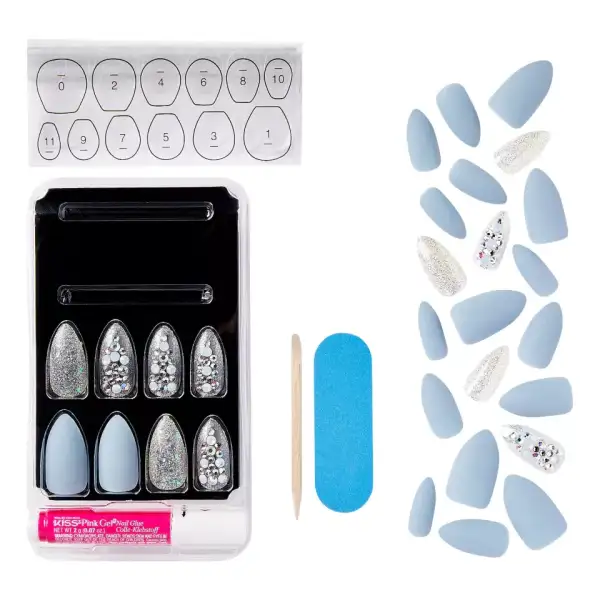 Kiss Masterpiece Uñas Postizas De Lujo Con Decoración 30pzas - Image 4