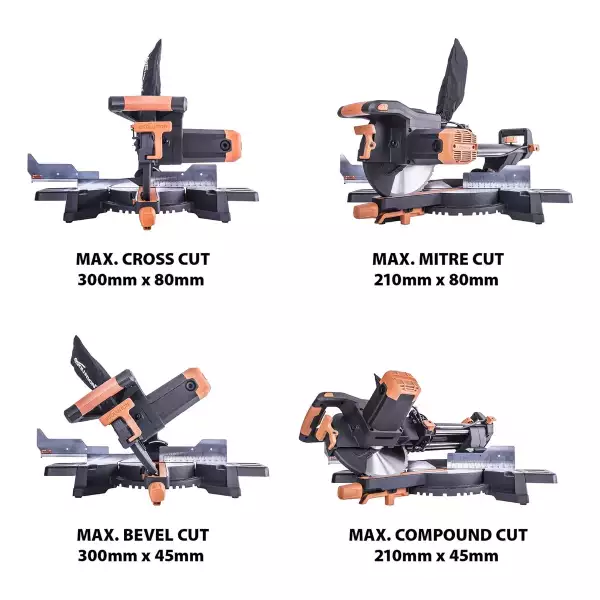 Evolution Sierra Ingletadora Power Tools R255sms+ Plus - Image 6