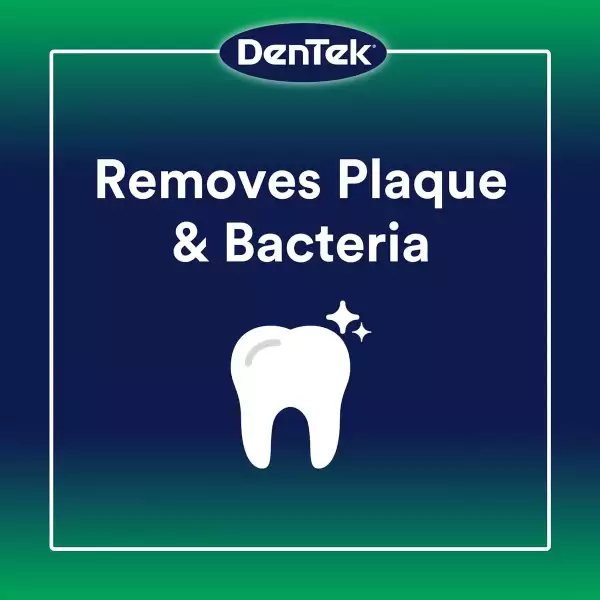 Dentek Triple Clean Advanced Púas Hilo Dental 150 Und 3 Pack - Image 5