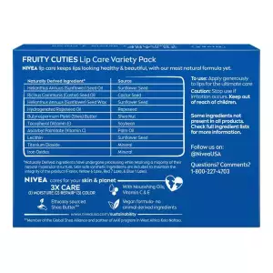 Nivea Lip Care Fruit Bálsamo Labial Paquete Variado 4.8g - Image 5