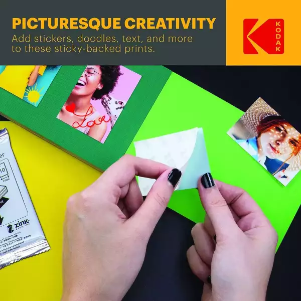 Kodak Zink Papel Fotográfico Prémium 2 X 3 Pulgadas 20 Hojas - Image 4