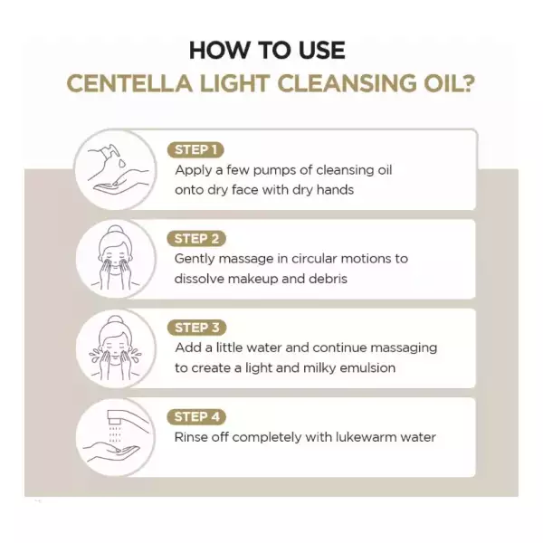 Skin1004 Madagascar Centella Light Cleansing Oil 30ml - Image 4