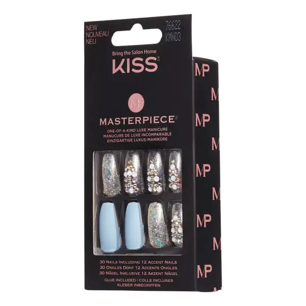 Kiss Masterpiece Uñas Postizas De Lujo Con Decoración 30pzas - Image 5