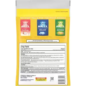 Halls Relief Caramelo Honey Lemon Sin Azúcar 70 Drops - Image 3