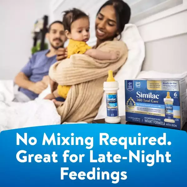 Similac Fórmula Infantil 360 Total Care 5 Prebióticos 12 Und - Image 5
