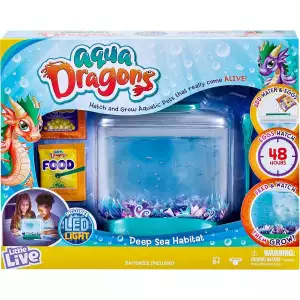 Little Live Aqua Dragons Hábitat De Aguas Profundas Tanque