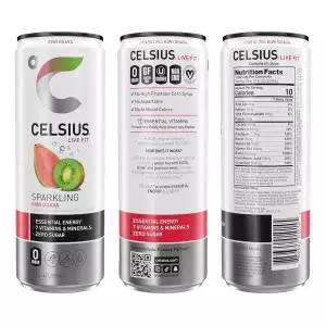 Celsius Fitness Bebida Energética Guayaba Kiwi 355ml 12 Pack - Image 2