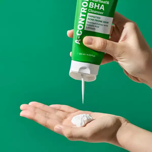 Nine Less Espuma Exfoliante A-control Heartleaf & Bha 120ml - Image 4
