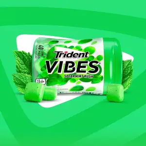 Trident Vibes Goma De Mascar Chicle Sin Azúcar 40 Pz - Image 4