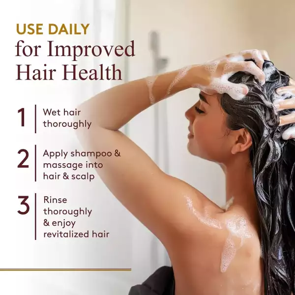 Okay Champú Con Aceite De Ricino Todo Tipo De Cabello 355 Ml - Image 3