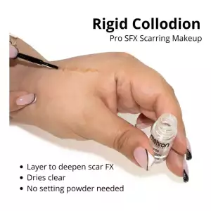 Mehron Rigid Collodion Para Crear Cicatrices Realistas 4ml - Image 4