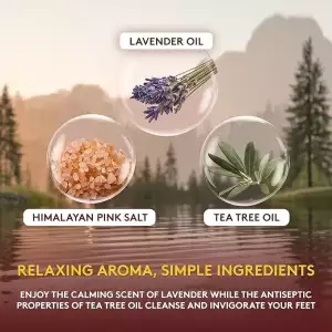 Okay Sal Detox Rosa Himalaya Lavanda & Árbol De Té 567g - Image 2