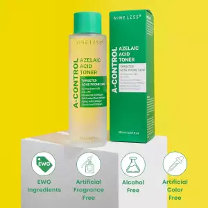 Nine Less Tónico Exfoliante A-control Ácido Azelaico 150 Ml - Image 5